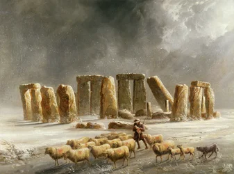 Stonehenge en invierno